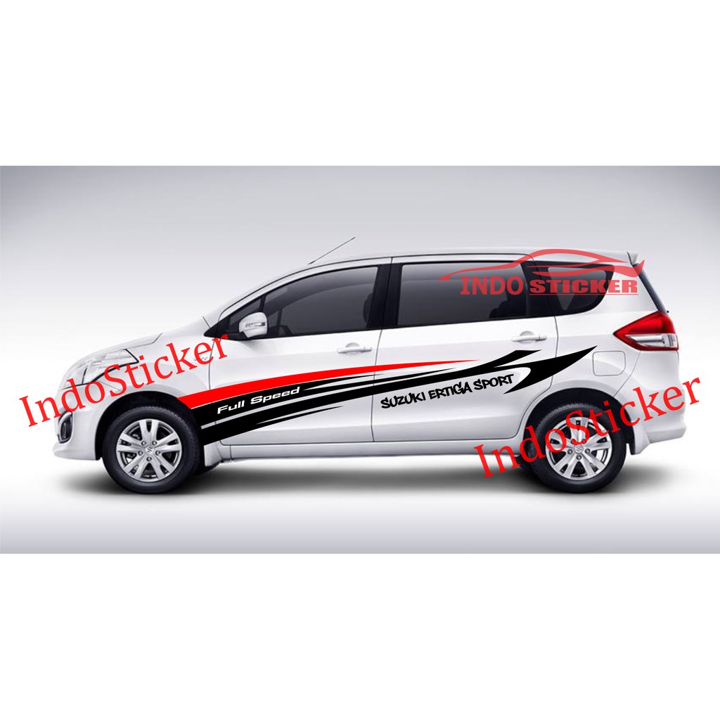 Terbaru stiker mobil suzuki ertiga stiker mobil full speed ertiga calya xenia