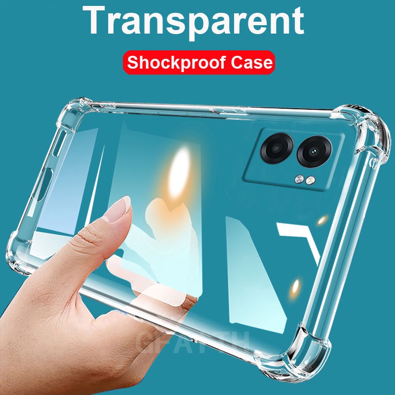 Soft Case Silikon Realme Narzo 50 5G Bening Transparant Airbag Anti Crack Tebal