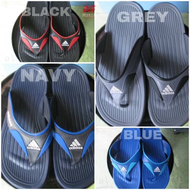 Sandal Sendal Jepit Karet Trendy Pria Wanita Adidas KRM 128