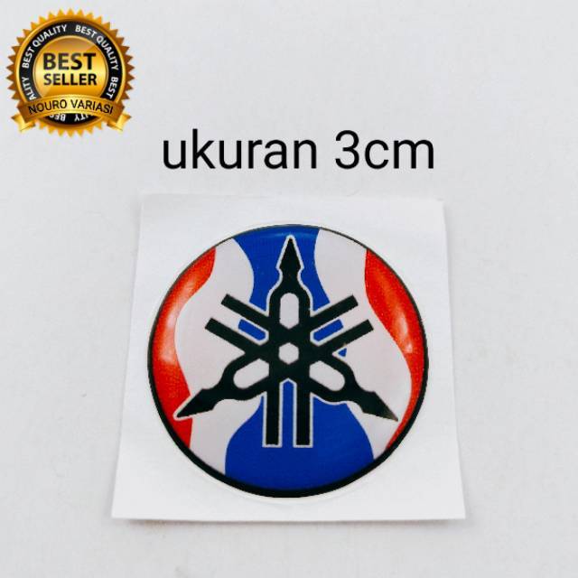 emblem sticker timbul LOGO GARPUTALA YAMAHA MIO  thailand thailook babylook piurmonthai murah