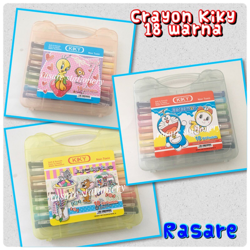 

Crayon Kiky 18 warna