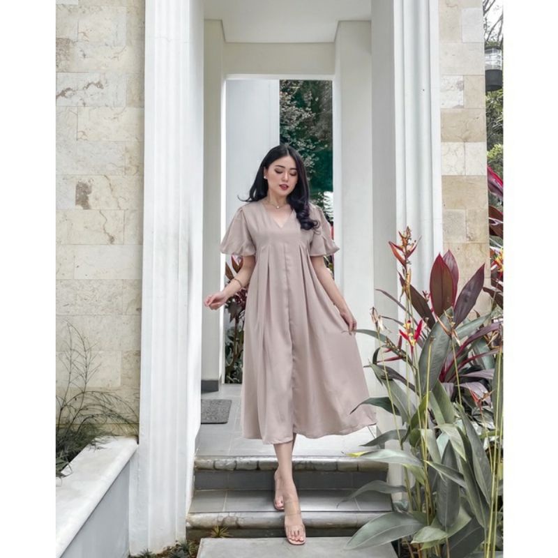 NATAL DRESS WANITA/DRESS JUMBO BIG SIZE/CASUAL DRESS/LIESTY DRESS
