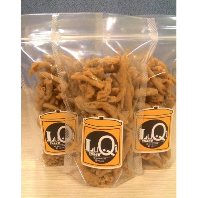

Kripik Usus Ayam Crispy 150 gr