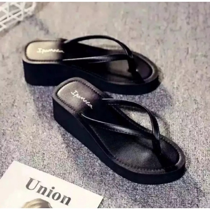 Arkn-SandaL Wanita wedges ipomea terbaru terlaris