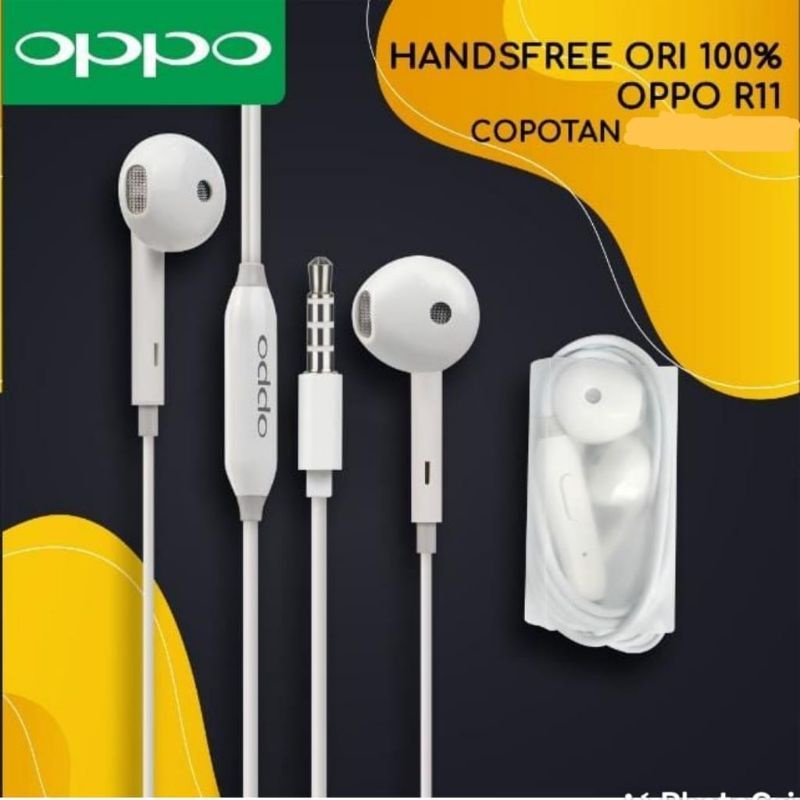 HF HEADSET CABUTAN OPPO ORIGINAL 100% GRADE A