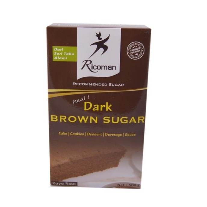 

'+'+'+'+] RICOMAN DARK BROWN SUGAR 500 GR