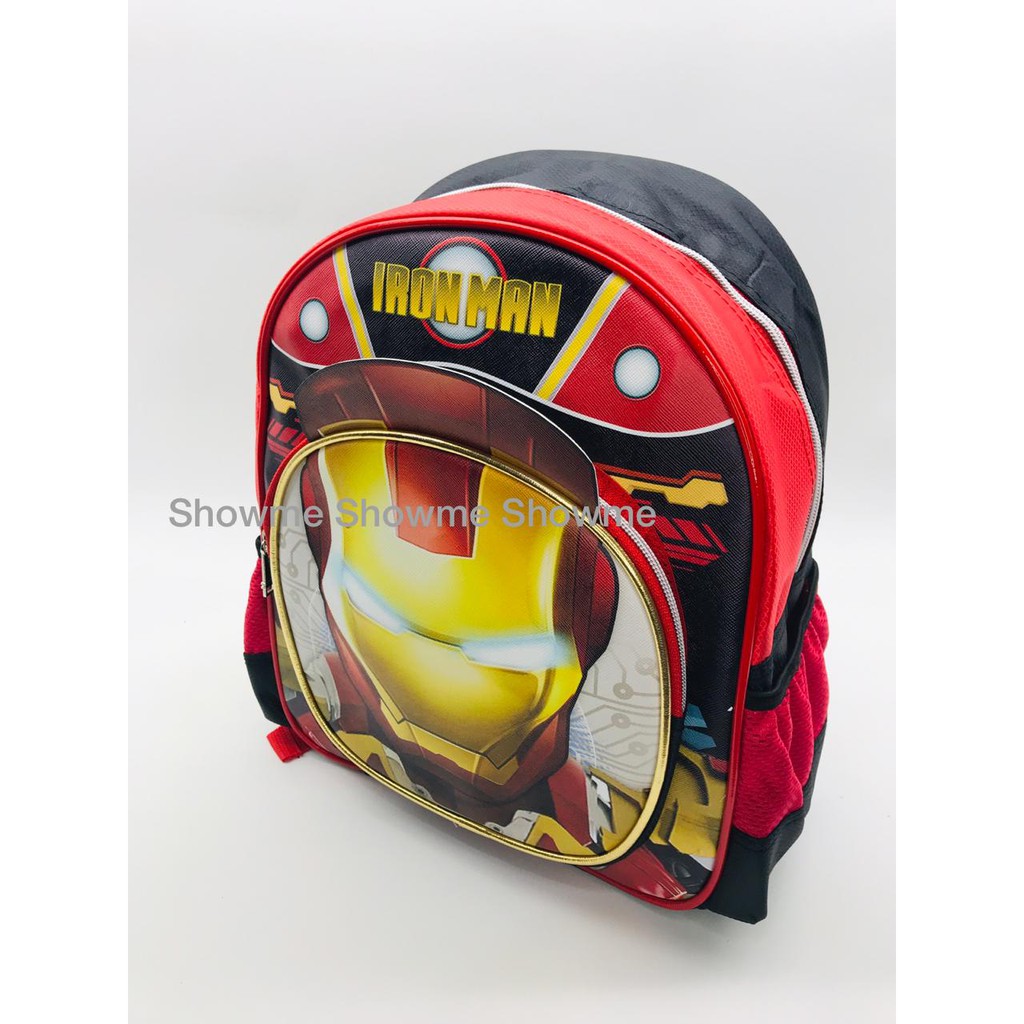 Tas Ransel Anak Sekolah TK 3D IRON MAN SUPER HERO