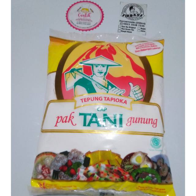 

TEPUNG TAPIOKA PAK TANI GUNUNG