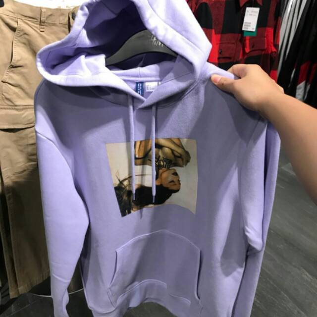 h and m ariana grande hoodie