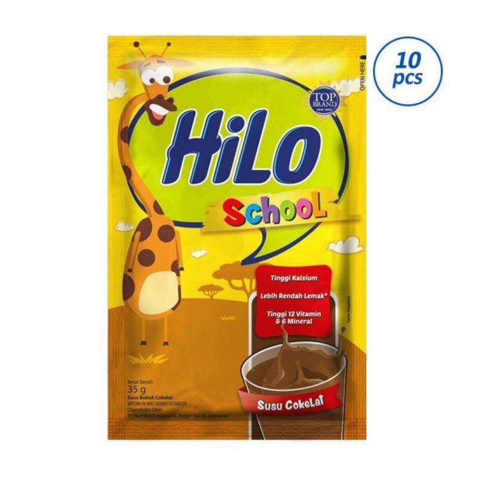 

Ee510 Hilo School Chocolate Susu Formula 35 G/ 10 Sachet 6Ggddv