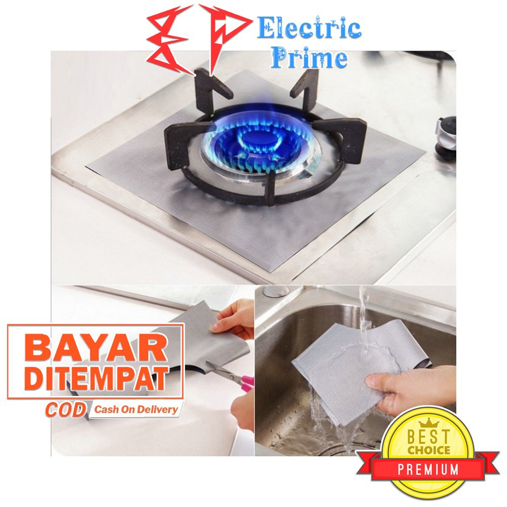 Serat Kompor Gas Pelindung Noda Masakan Alat Dapur Cover Liner Mat Pad Home Kitchen Tools