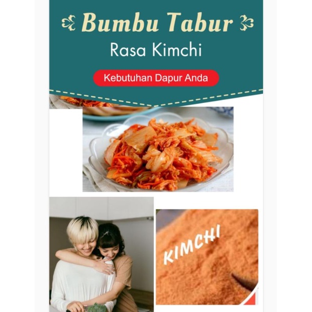 

Bumbu Tabur Rasa Kimchi, Jual Bubuk Tabur Kimchi Murah Enak Aman