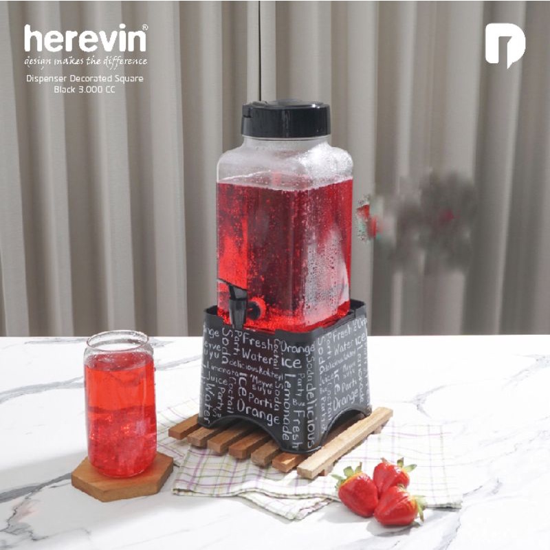 Dispenser Kaca Herevin