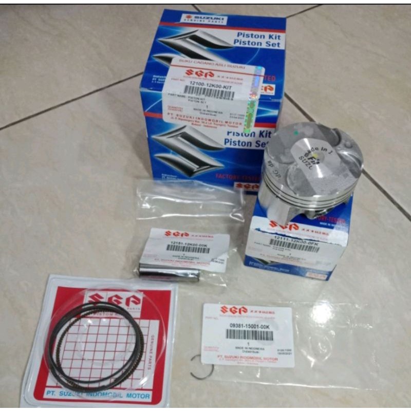 PISTON KIT PISTON SET SUZUKI GSX R GSX S SATRIA INJEKSI SATRIA FU FI ORI SGP