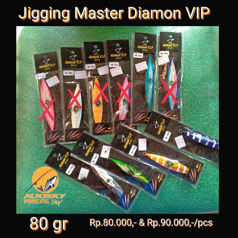 2020 JM SHORT DIAMOND VIP JIG 80gr