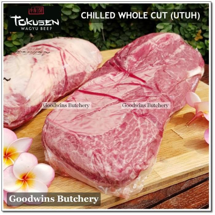 

Steak | 2.5Kg 1Pc Wagyu Beef Tokusen Mbs 4-5 Oyster Blade Whole-Cut Chilled
