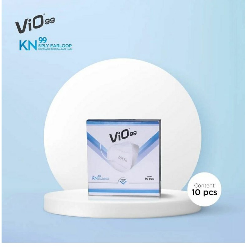 Masker KN99 Vio / Masker medis KN95 merk avio