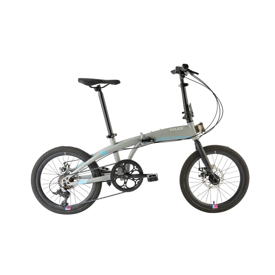 Folding Bike - Sepeda Lipat Police Folding Bike Milan 20 inch Rans 3.0