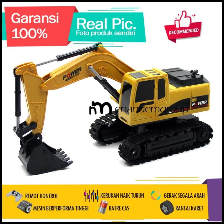 Mainan Mobil Remot Kontrol RC Beko Excavator Truk Model