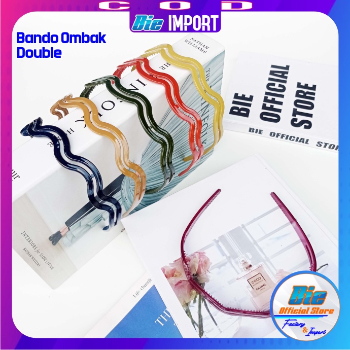 Bando Korea Ombak Double Impor Best Seller