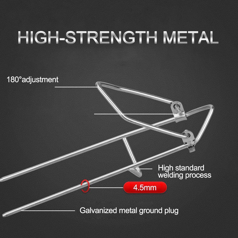 Bracket Pancing Agustina Universal Tahan Lama Penyangga Fix Tiang Penyangga Penyangga Batang Holder Alat Pancing