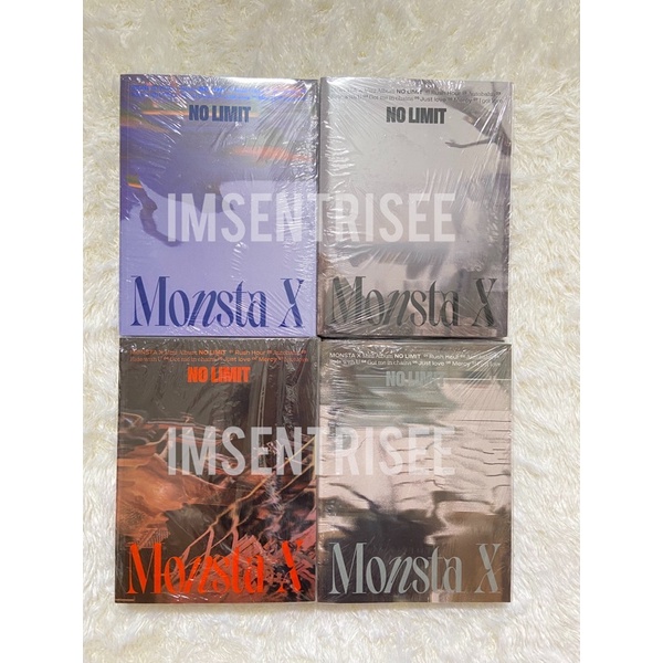 (BACA DESKRIPSI) SEALED ALBUM NO LIMIT MONSTA X