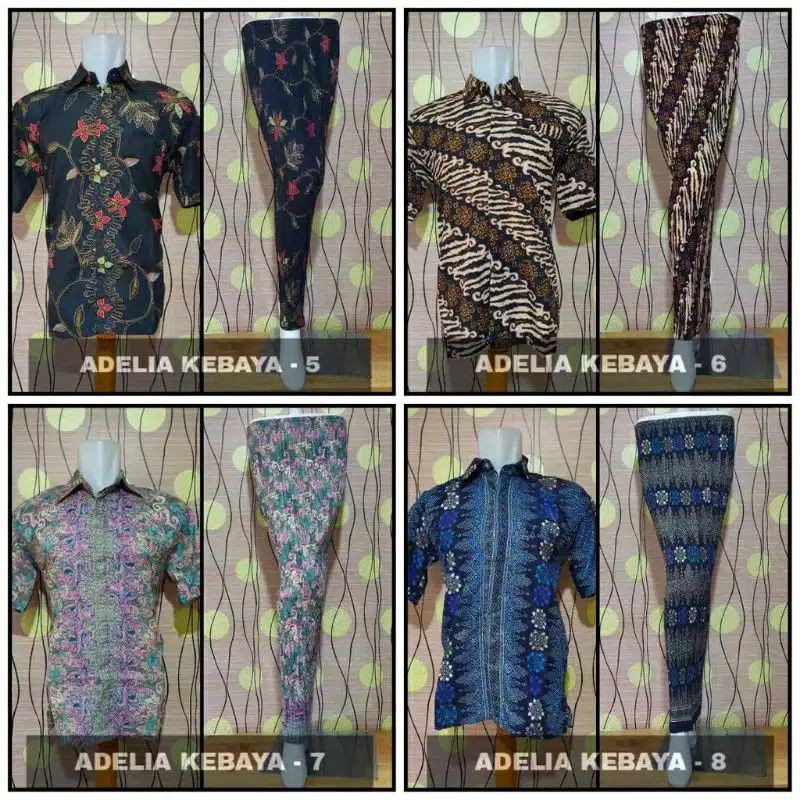 batik kemeja pria / kemeja batik kebaya / kemeja batik