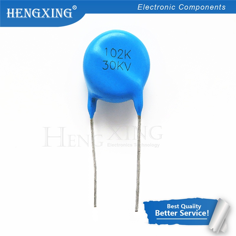 100pcs Ic 102K 30KV 1000PF 30KV102 1nF 0.001UF