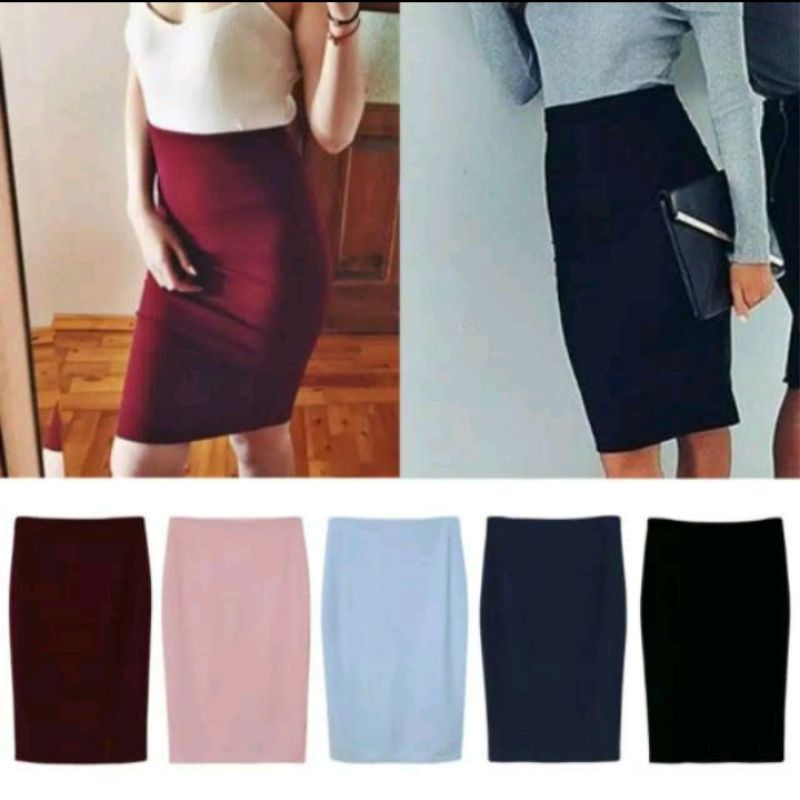 ROK SPAN SKIRT // ROK SPAN POLOS