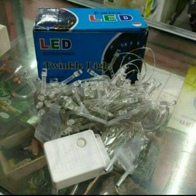 Lampu Hias Natal LED Tumblr Merah-Putih