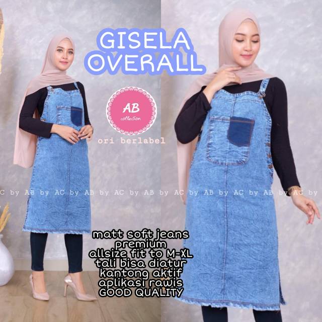OVERALL - GISELA OVERALL - PAKAIAN WANITA - BAJU WANITA DEWASA