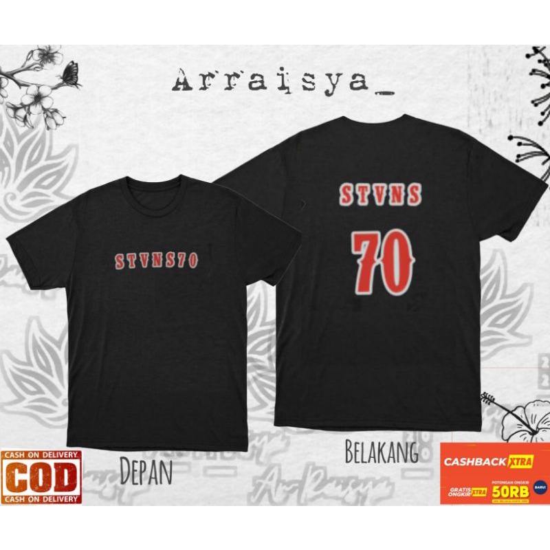 Baju Kaos Anak STVNS70 TEAM / Baju kaos Katak Bizer