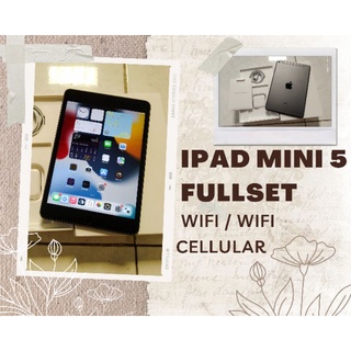Ipad mini 5 64gb-256gb Wifi Cell Fullset Bergaransi