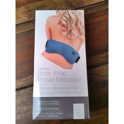 Vibrating body wrap power massager alat pijat getar badan punggung Alat Bantu Kesehatan murah