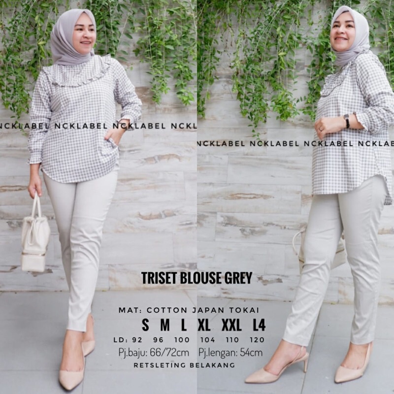 TRISET BLOUSE NEW by NCK Label