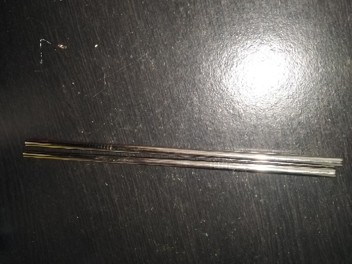 Sedotan Lurus Stainless Steel Straw Ramah Lingkungan