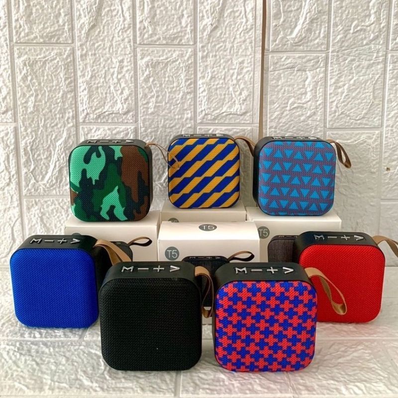 Speaker Bluetooth T5 (Grade A+) Wireless Speaker Portable Super Bass