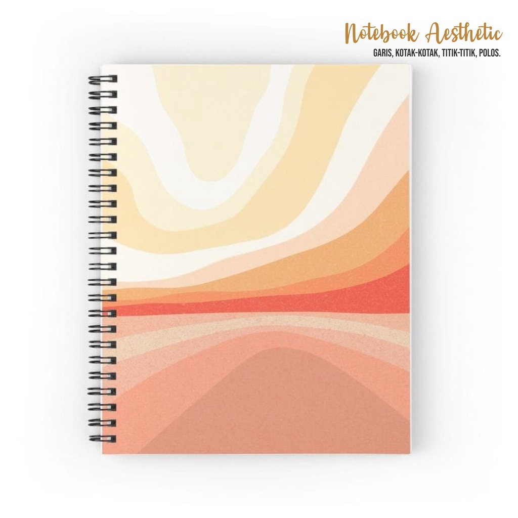 

Notebook Aesthetic | Ready Cover | A5 | 100 Page