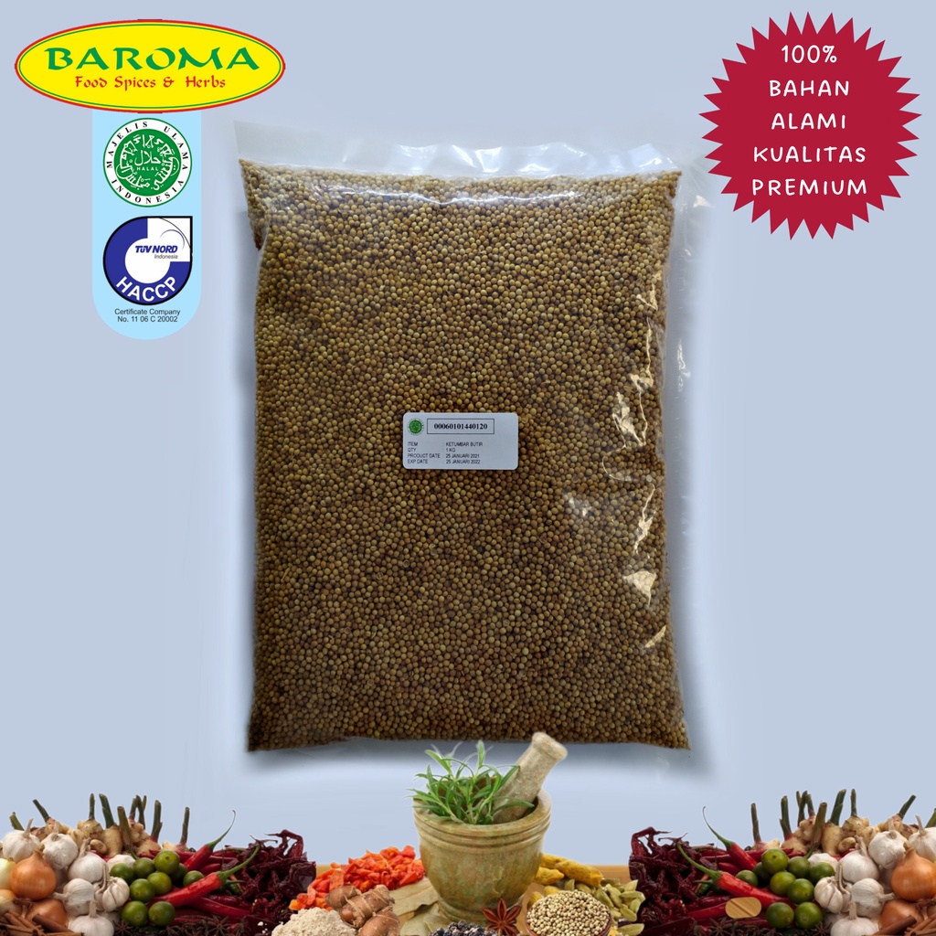 

Ketumbar Butir 1Kg Kualitas Premium