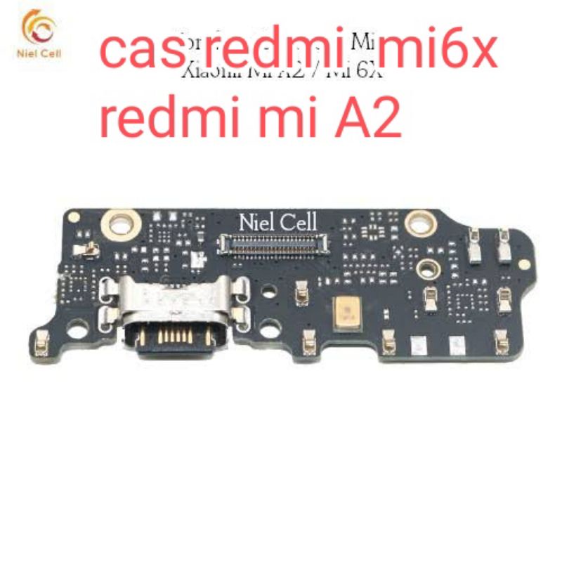 konektor cas redmi 6x/mi A2
