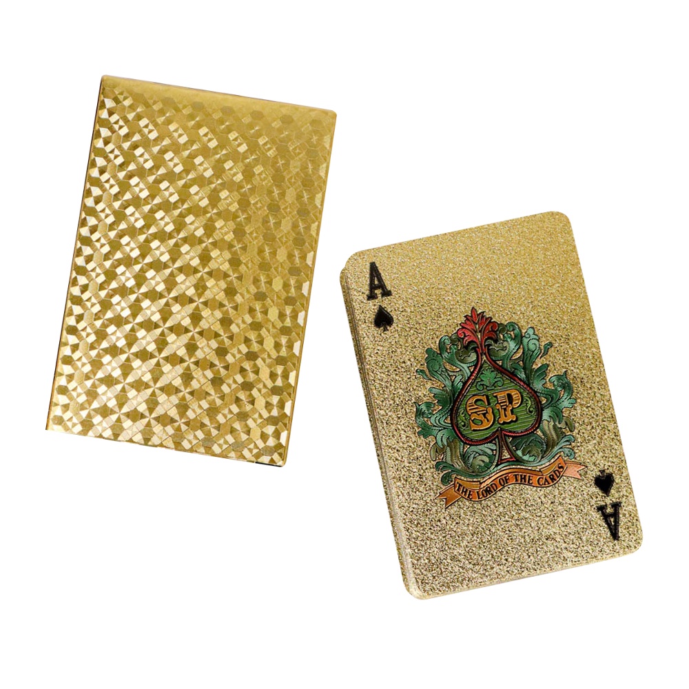 Overview of Jialong Kartu Remi Poker Gold Foil - T-8888PACKAGE CONTENTS