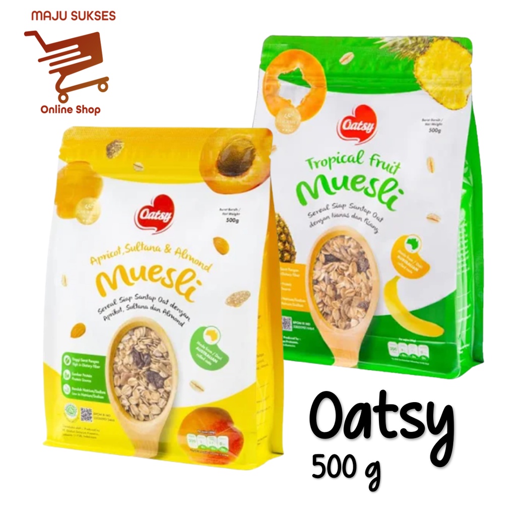 

Oatsy Muesli Sereal Siap Santap 500 g
