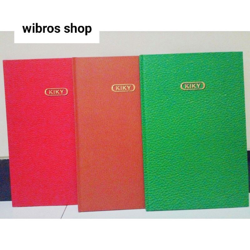 

Kiky hard cover folio (ukuran 31 x 21 cm) 100 lembar index