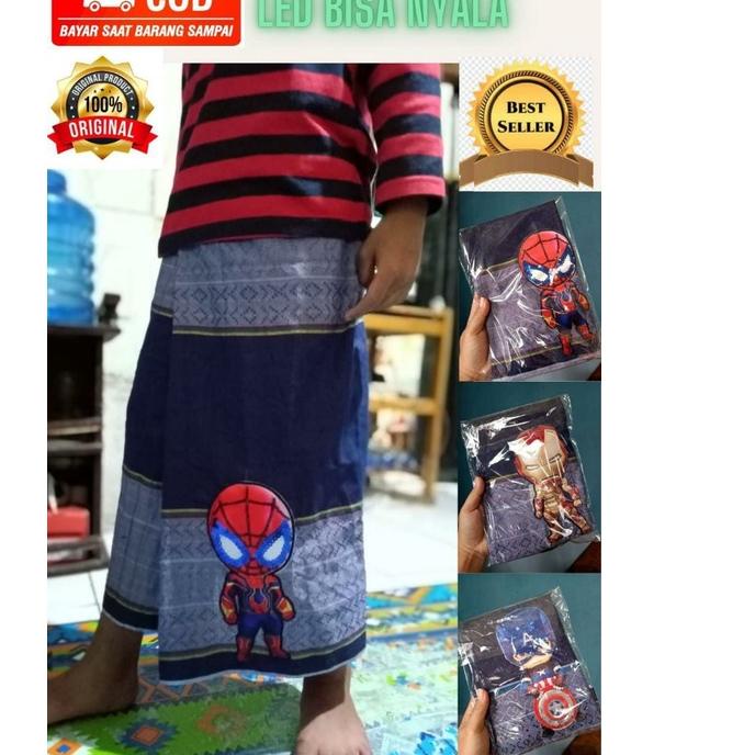 ✺ Sarung anak instan karakter LED - sarung sunat anak karakter - bukan sarung celana ➬