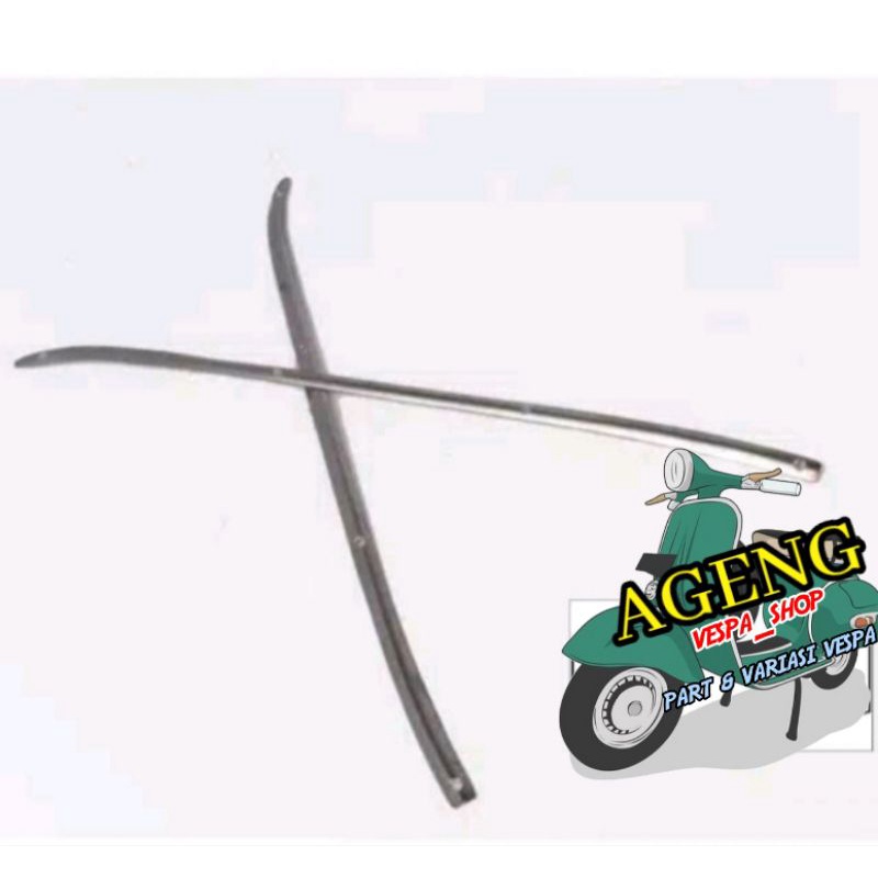 LIST LIDAH VESPA SUPER SPRINT CHROME lis lidah vespa almunium lantai Vespa alumunium Vespa klasik ba