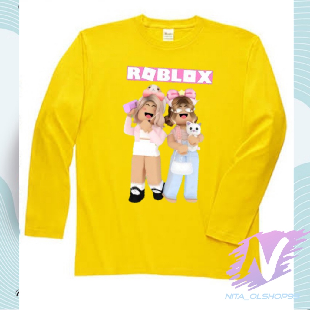 ROBLOX SAHABAT baju kaos anak lengan panjang roblok