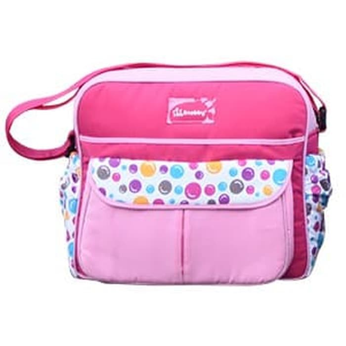 Jual Snobby TPT2272 Tas Bayi Medium Saku Happy Bubble Pink 04840011