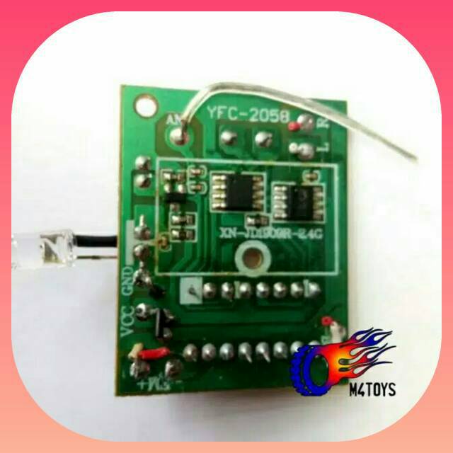 PCB Resiver RC xn jd1909r 2.4ghz