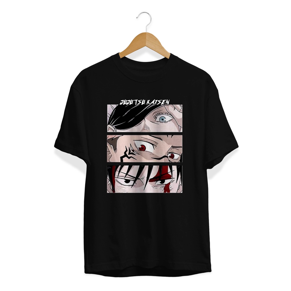 T'SHIRT KAOS ANIME SERIES INUMAKI TOGE YUJI ITADORI PREMIUM DISTRO PLASTISOL PREMIUM