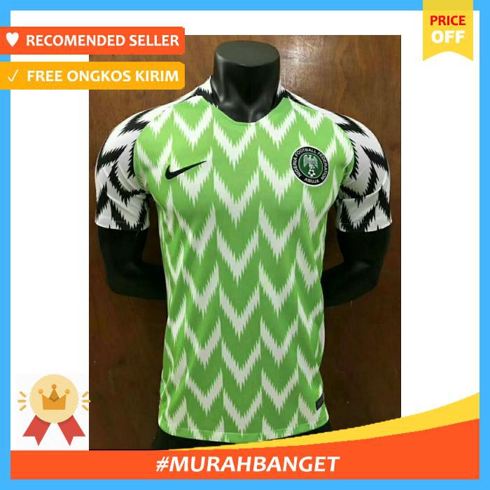 JERSEY BAJU KAOS OBRAL NIGERIA HOME WORLD CUP 2018 GRADE ORI FUTSAL
